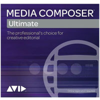 

Avid Media Composer Ultimate Video Editing Software, 1-Year Subscription, Educational, Physical Card