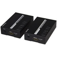 

Avinair AV-SF-HDC50G Spitfire Pro HDMI Over Cat 5e/6 KVM with Wide Band and Bi-directional POE Extender Kit, Includes Remote IR Blaster, IR Receiver