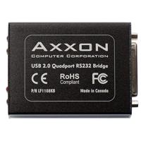 

Axxon 1 Port USB to 4 Ports RS232 Serial Adapter with 36" Quadplex Cable (HD44M to 4x DB9M)