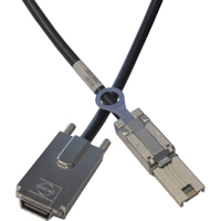 

ATTO Technology 1m (3.28') External Mini-SAS SFF 8088 to Infiniband SFF 8470 Cable