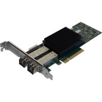 

ATTO Technology Celerity FC-162P Dual Channel x8 PCIe 3.0 to 16Gbps Gen 6 Fiber Channel Host Bus Adapter with 2x LC SFP+ Transceiver, Low Profile