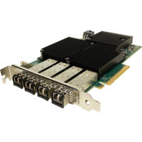 

ATTO Technology Celerity FC-164P Quad Channel x8 PCIe 3.0 to 16Gbps Gen 6 Fiber Channel Host Bus Adapter with 4x LC SFF+ Transceiver, Low Profile