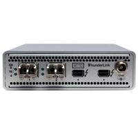 

ATTO Technology ThunderLink FC 2162 2-Port 20Gb/s Thunderbolt 2 to 2-Port 16Gb/s Fibre Channel Adapter with 2x Optical SFP+ LC Long Range Single Mode Modules and IEC C-13 Power Cord