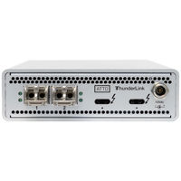 

ATTO Technology ThunderLink NS 3252 2-Port 40Gb/s Thunderbolt 3 USB-C to 2-Port 25Gb Ethernet with 2x SFP+ LC Optical Module