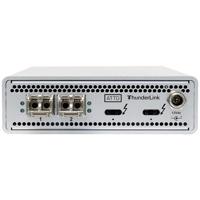 

ATTO Technology ThunderLink NS 3252 2-Port 40Gb/s Thunderbolt 3 to 2-Port 25GbE Adapter with UK/EMEA Power Cords