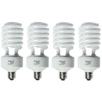 

Alzo Digital 45W 220V CFL Video-Lux Photo Light Bulb, 3200K, 2800 Lumens, Pack of 4