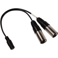 

Alzo Digital 8" Stereo Microphone XLR Adapter Cord for Pro Camcorders