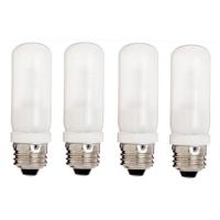 

Alzo Digital 250W Quartz Halogen Replacement Photo Light Bulb, 3200K, Pack of 4