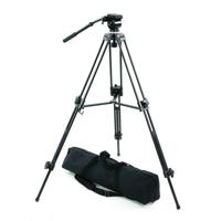 

Alzo Digital ProPod II Video Camera Tripod with Fluid Pan Head, 12 lbs Capacity, 53" Maximum Extended Height