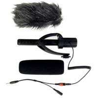 

Alzo Digital Smartphone Shotgun Super Cardioid Condenser Microphone with Breakout Cord