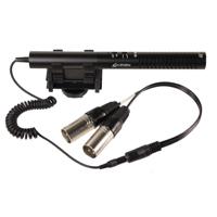 

Alzo Digital AZDEN SMX-10 Stereo Cardioid Condenser Microphone with XLR Adapter Cord for Camcorders