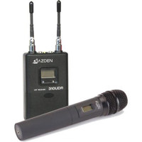 

Azden 310HT UHF On-Camera Handheld System, Consists of 310UDR Receiver with 35HT Handheld Transmitter