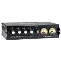 

Azden FMX-42 Pro 4-Channel Microphone Field Mixer with Ten Pin Camera Return and 4 XLR Audio Inputs.