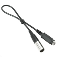 

Azden MX-M2 3.5mm TRS Female to Mini XLR Cable for BMPCC4K & 6K Camera