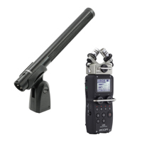 

Azden SGM-3500 Supercardioid Broadcast Shotgun Microphone - With Zoom H6 Handy Recorder with Interchangeable Microphone System