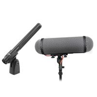 

Azden SGM-3500 Supercardioid Broadcast Shotgun Microphone - With Rycote Windshield Kit