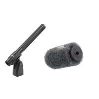 

Azden SGM-3500 Supercardioid Broadcast Shotgun Microphone - With Rycote Softie Long Hair Wind Diffusion, 18cm Long with Medium Hole