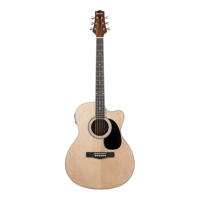 

Boroughs B30ACENT Auditorium Acoustic Electric Guitar, Natural