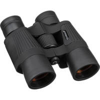 

Barska 8x42 X-Trail, Weather Resistant Reverse Porro Prism Binocular with 7.2 Degree Angle of View & Ruby Lenses, Black