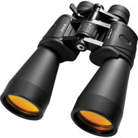 

Barska 10-30x60 Gladiator, Weather Resistant Porro Prism Zoom Binocular with 3.7 Degree Angle of View @ 10x & Red Lenses.