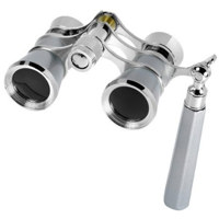 

Barska 3 x 25 Blue Line Opera Glass Silver with Handle and Light