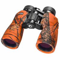 

Barska 10x42 Crossover, Water Proof Porro Prism Binocular with 6.0 Degree Angle of View, Mossy Oak Blaze, U.S.A.