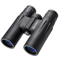 

Barska 12x32 Colorado Weather Resistant Roof Prism Binocular with 4.5 Degree Angle of View, Fully Coated, Black