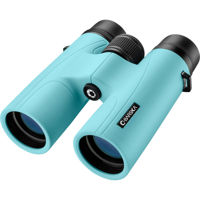 

Barska 10x42 Crush Series Weather Resistant Roof Prism Binocular with 5.8 Degree Angle of View, Breeze Blue