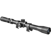 

Barska 3-7x20 Rimfire Series Riflescope, Matte Black with Second Focal Plane 30/30 Reticle, Rings, 0.75" Center Tube