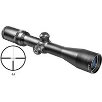 

Barska 3-9x42 Euro-30 Riflescope Matte Black Finish with 4A Reticle, 5/8" Extra High Rings, 30mm Tube,