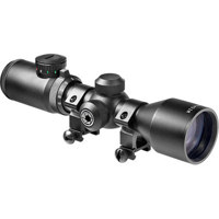 

Barska 3-9x42 Compact Contour Series Tactical Riflescope, Matte Black Finish with Illuminated Dual Color 30/30 Reticle, 1" Center Tube