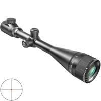 

Barska 6-24x50 Excavator Riflescope, Matte Black Finish with Illuminated Target Dot Reticle, Adjustable Objective, 3" Sunshade and Rings, 1" Center Tube