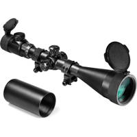 

Barska 6-24x60mm Swat Series Riflescope, Matte Black Finish with Illuminated Mil-Dot Reticle, Side Parallax Focus, 30mm Tube.