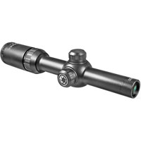 

Barska 1.5-4.5x20, Tactical Series Riflescope, Matte Black Finish with First Focal Plane Mil Dot Reticle, 1" Center Tube