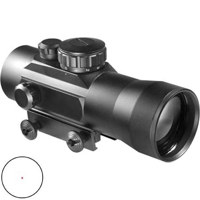 

Barska 2x30mm Red Dot Rifle, Shotgun & Handgun Scope, Matte Black Finish with 5 MOA Illuminated Reticle