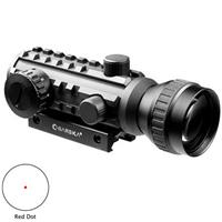 

Barska 2x30 Electro Sight Series Riflescope, Matte Black Finish with Illuminated 5 MOA Red Dot Reticle, for AR-15/M16, 5/8" Standard Mounting Base