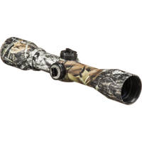 

Barska 4x32 Compact Contour Crossbow Scope, Mossy Oak Camo, with Crossbow Reticle, 1" Tube Diameter, Waterproof, Fogproof, Shockproof