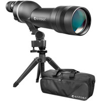 

Barska 22-66x80 WP Spotter-Pro Spotting Scope, Straight, Porro Prism, Green Lens, Waterproof and Fogproof, Black