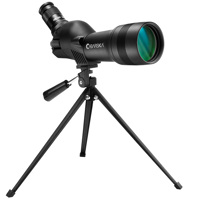 

Barska 20-60x60 Spotter Pro Spotting Scope with Tripod, Angled, Bak-4 Porro Prism, Fully Multi-coated, Waterproof, Fogproof