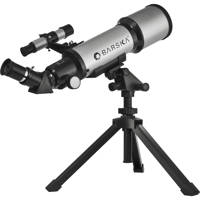 

Barska 300 Power Starwatcher 70mm Refractor Telescope with Table-Top Tripod and Carrying Case, 400mm Focal Length, f/5.7 Focal Ratio, 3x Barlow Lens