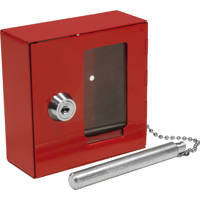 

Barska Breakable Emergency Key Box with Attached Hammer B Style