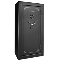 

Barska FV-2000 11.87 Cubic Foot Tall Fireproof Vault Safe for 30 Rifles, with Quick Entry Electronic Keypad, Black