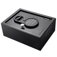 

Barska 0.21 Cubic Foot Top Open Keypad Safe, Black
