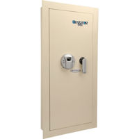 

Barska 0.82 Cubic Foot Large Biometric Wall Safe (Left Opening), Beige