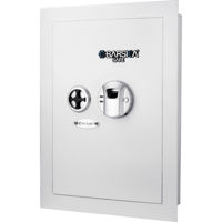 

Barska 0.52 Cubic Foot Biometric Wall Safe, Right Opening, White