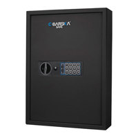 

Barska 100 Key Dual Lock Deadbolt Cabinet Digital Keypad Wall Safe, Black