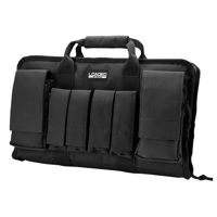 

Barska Loaded Gear RX-50 16" Tactical Two Pistol Bag with 4 Magazines Pouches, Black