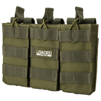 

Barska Loaded Gear CX-200 Triple Magazine Pouch, OD Green