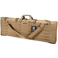 

Barska Loaded Gear RX-300 40" Tactical Soft Two Rifle Bag / Shooter's Mat, Flat Dark Earth