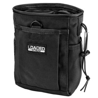 

Barska Loaded Gear CX-700 Drawstring Dump Pouch for MOLLE System, Black